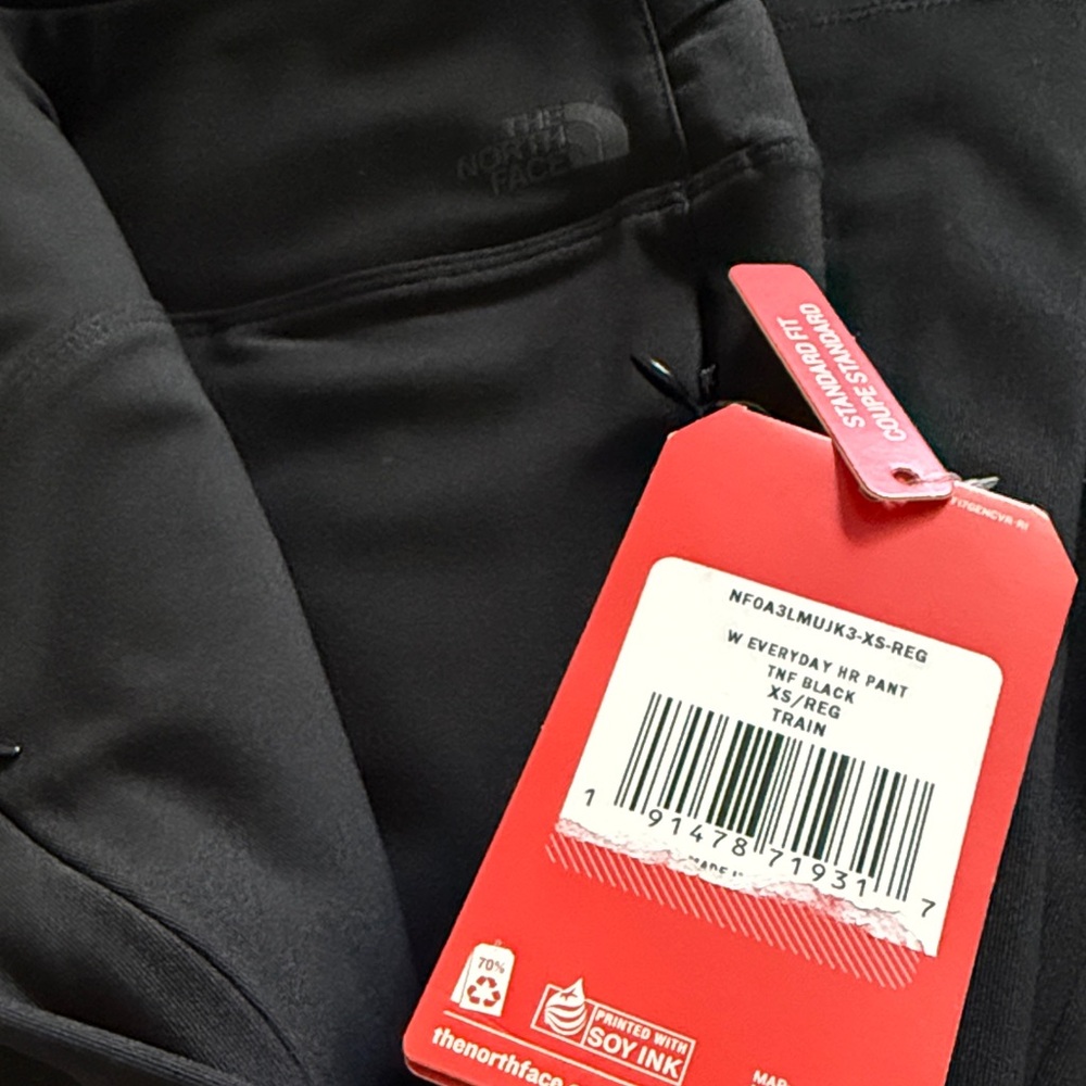The North Face Charcoal Black Training Pants